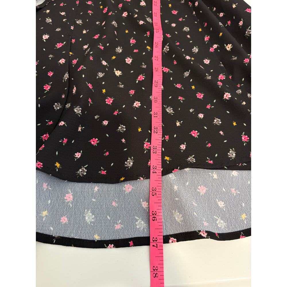 French Connection 71KPU - Bell Sleeve Floral Casual Dress - Size 6 - Picture 8 of 8